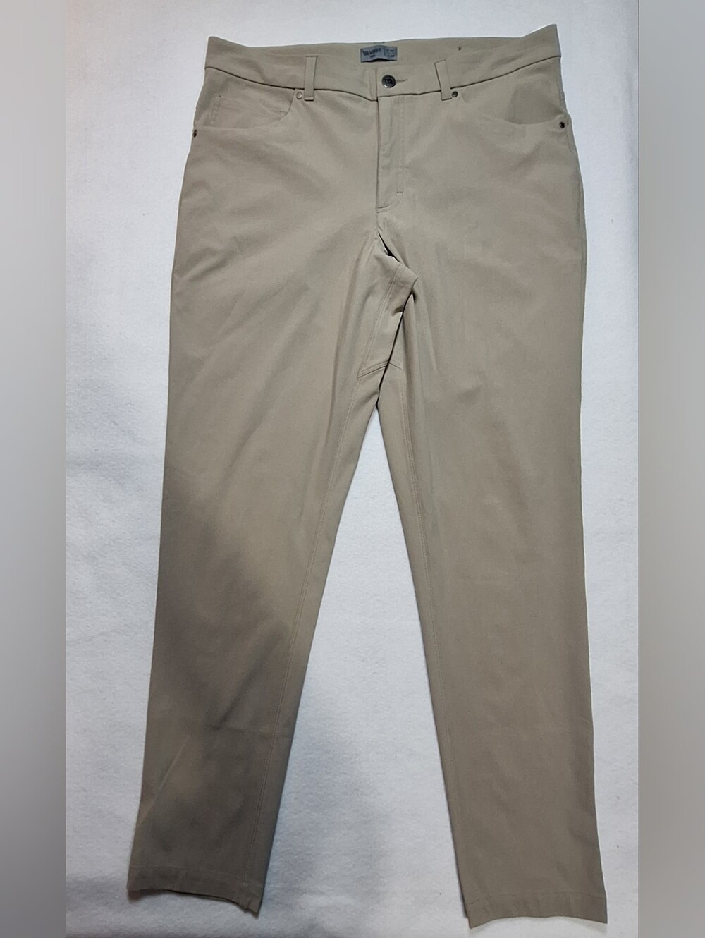 VRST Men's Limitless 5-Pocket Slim Fit Pants Mens 36x33(36x34 Tag) Beige...